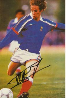 Philippe Fargeon  Frankreich  Fußball Autogramm  Foto original signiert 