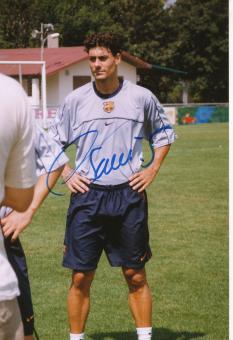 Dani   FC Barcelona Fußball Autogramm  Foto original signiert 