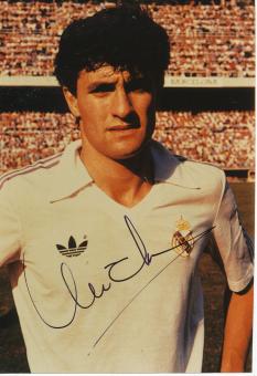 Michel   Real Madrid  Fußball Autogramm  Foto original signiert 