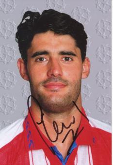 Jose Luis Caminero  Atletico Madrid  Fußball Autogramm  Foto original signiert 