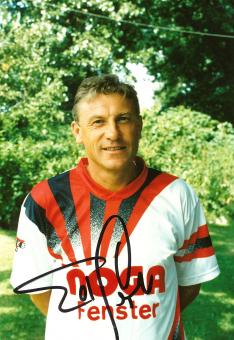 Eduard Geyer  DDR  Fußball Autogramm Foto original signiert 