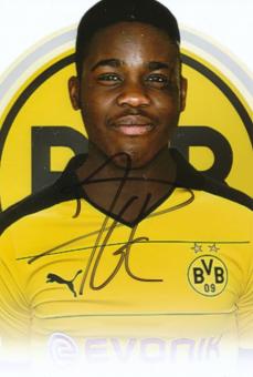Orel Mangala  Borussia Dortmund Fußball Autogramm Foto original signiert 
