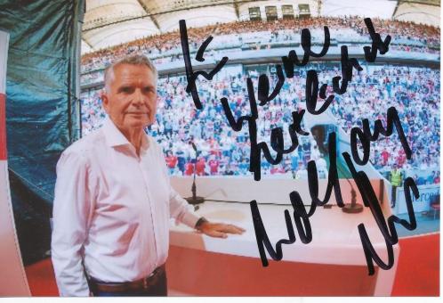 Wolfgang Dietrich  VFB Stuttgart  Fußball Autogramm Foto original signiert 