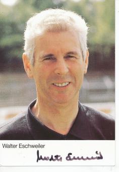 Walter Eschweiler  DFB  Fußball Schiedsrichter Autogrammkarte  original signiert 