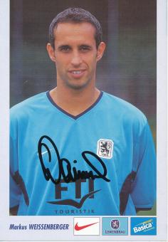 Markus Weissenberger  2001/2002   TSV 1860 München  Fußball Autogrammkarte original signiert 