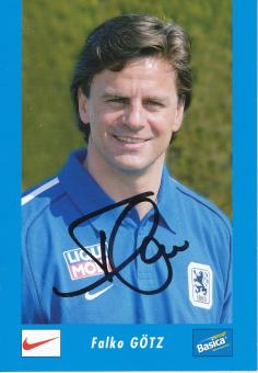Falko Götz  2002/2003   TSV 1860 München  Fußball Autogrammkarte original signiert 