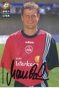 Matthias Maucksch  1998/1999   FC Nürnberg  Fußball Autogrammkarte original signiert 