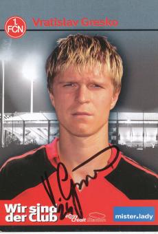 Vratislav Gresko  2006/2007   FC Nürnberg  Fußball Autogrammkarte original signiert 