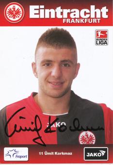 Ümit Korkmaz  2008/2009  Eintracht Frankfurt  Fußball Autogrammkarte original signiert 