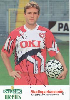 Jan Eriksson   FC Kaiserslautern  Fußball Autogrammkarte original signiert 