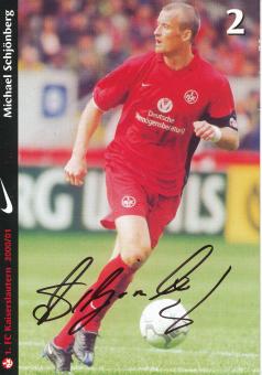 Michael Schjönberg   2000/2001   FC Kaiserslautern  Fußball Autogrammkarte original signiert 
