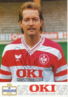 Thomas Dooley   FC Kaiserslautern  Fußball Autogrammkarte original signiert 