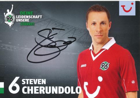 Steven Cherundolo   Hannover 96  Fußball Autogrammkarte original signiert 