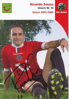 Ricardo Sousa  2005/2006   Hannover 96  Fußball Autogrammkarte original signiert 