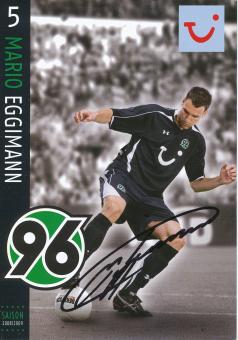 Mario Eggimann  2008/2009   Hannover 96  Fußball Autogrammkarte original signiert 