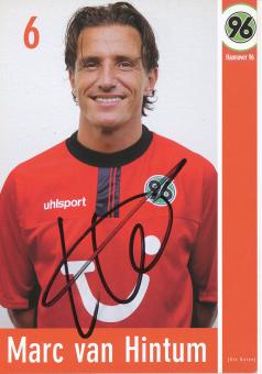 Marc van Hintum  2002/2003   Hannover 96  Fußball Autogrammkarte original signiert 