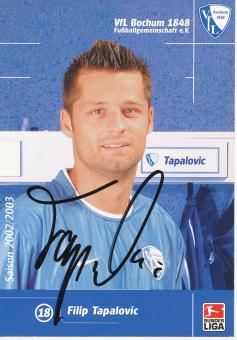 Filip Tapalovic  2002/2003  VFL Bochum  Fußball Autogrammkarte original signiert 