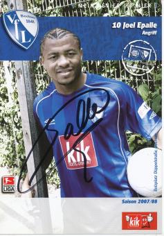 Joel Epalle  2007/2008  VFL Bochum  Fußball Autogrammkarte original signiert 