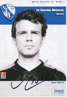 Zvezdan Misimovic   2006/2007  VFL Bochum  Fußball Autogrammkarte original signiert 