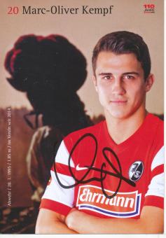 Marc Oliver Kempf    SC Freiburg  Fußball Autogrammkarte original signiert 