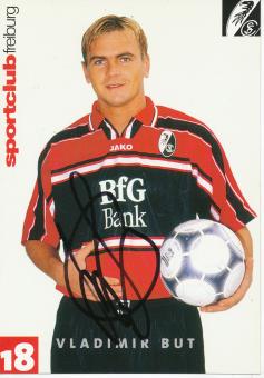 Vladimir But  2000/2001  SC Freiburg  Fußball Autogrammkarte original signiert 