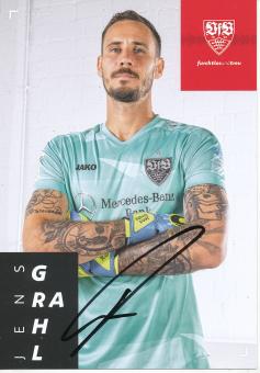 Jens Grahl  2019/2020  VFB Stuttgart  Fußball Autogrammkarte original signiert 
