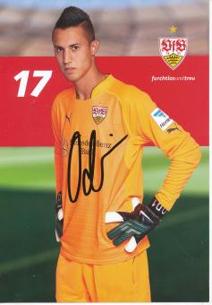 Odisseas Vlachodimos 2014/2015 VFB Stuttgart  Fußball Autogrammkarte original signiert 