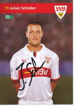 Julian Schieber    VFB Stuttgart  Fußball Autogrammkarte original signiert 