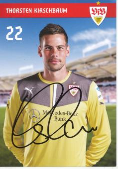 Thorsten Kirschbaum  2013/2014  VFB Stuttgart  Fußball Autogrammkarte original signiert 