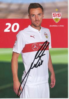 Christian Gentner  2014/2015  VFB Stuttgart  Fußball Autogrammkarte original signiert 