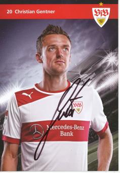 Christian Gentner  2012/2013  VFB Stuttgart  Fußball Autogrammkarte original signiert 