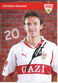 Christian Gentner  2010/2011  VFB Stuttgart  Fußball Autogrammkarte original signiert 
