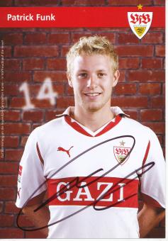 Patrick Funk  2010/2011  VFB Stuttgart Amateure  Fußball Autogrammkarte original signiert 