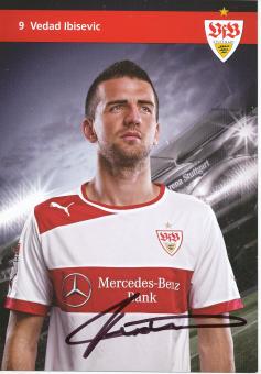 Vedad Ibisevic  2012/2013  VFB Stuttgart Amateure  Fußball Autogrammkarte original signiert 