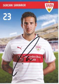 Sercan Sararer  2013/2014  VFB Stuttgart Amateure  Fußball Autogrammkarte original signiert 