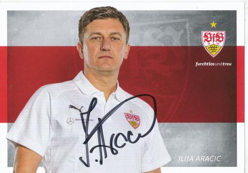 Ilija Aracic  2017/2018   VFB Stuttgart Amateure  Fußball Autogrammkarte original signiert 