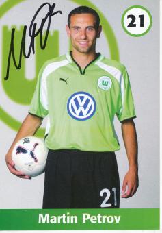 Martin Petrov  2001/2002  VFL Wolfsburg  Fußball Autogrammkarte original signiert 