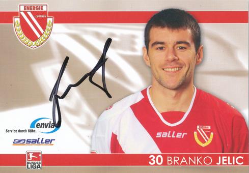 Branko Jelic   2007/2008  FC Energie Cottbus  Fußball Autogrammkarte original signiert 