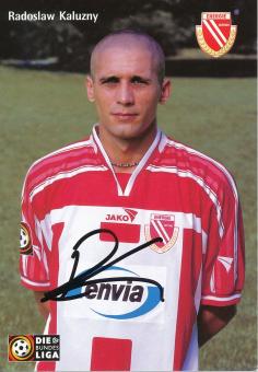 Radoslaw Kaluzny  2001/2002  FC Energie Cottbus  Fußball Autogrammkarte original signiert 