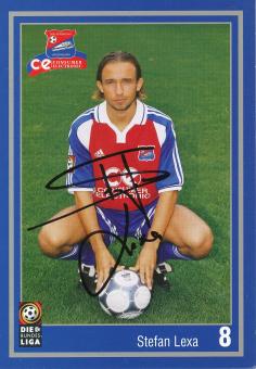 Stefan Lexa   SpVgg Unterhaching  Fußball Autogrammkarte original signiert 
