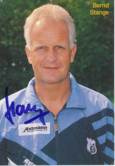 Bernd Stange  1993/1994  VFB Leipzig  Fußball Autogrammkarte original signiert 