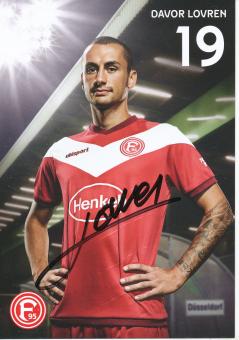 Davor Lovren  2018/2019   Fortuna Düsseldorf  Fußball Autogrammkarte original signiert 
