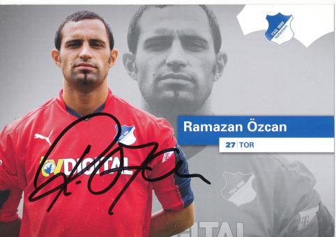 Ramazan Özcan  2008/2009   TSG Hoffenheim  Fußball Autogrammkarte original signiert 