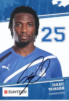 Isaac Vorsah  2011/2012  TSG Hoffenheim  Fußball Autogrammkarte original signiert 