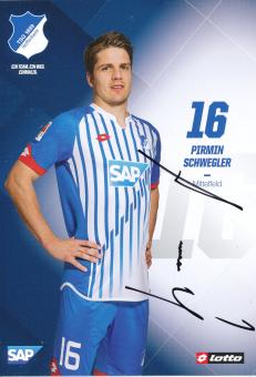 Pirmin Schwegler   2015/2016  TSG Hoffenheim  Fußball Autogrammkarte original signiert 