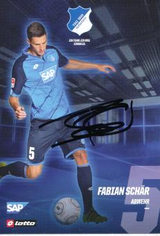 Fabian Schär   2016/2017  TSG Hoffenheim  Fußball Autogrammkarte original signiert 