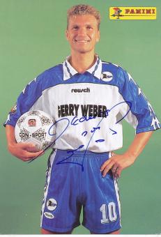 Thomas von Heesen  1996/1997   DSC Arminia Bielefeld   Fußball Autogrammkarte original signiert 