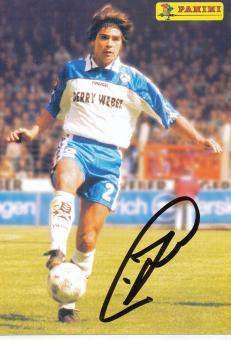 Sonny Silooy  1997/1998   DSC Arminia Bielefeld   Fußball Autogrammkarte original signiert 