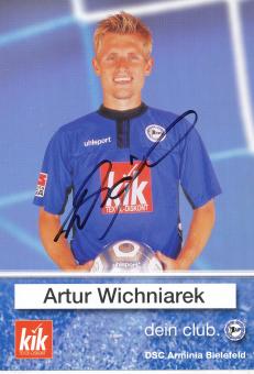 Artur Wichniarek   2002/2003   DSC Arminia Bielefeld   Fußball Autogrammkarte original signiert 