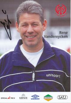 Rene Vandereycken   FSV Mainz 05   Fußball Autogrammkarte original signiert 